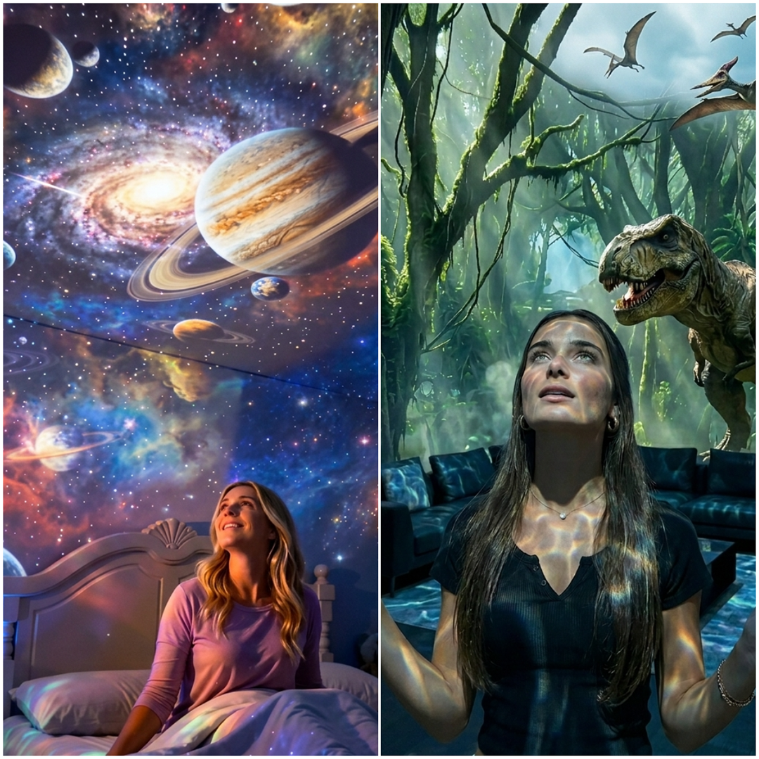 🔥🔥🔥5D Galaxy Ocean Projector for Bedroom