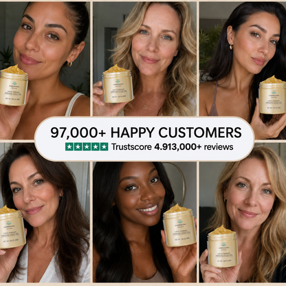 15-Day Visible Firming Gold Gel | Cryo Thermo Anti-Cellulite Body Sculpting Gel | Tighten Loose Skin, Smooth Bumps & Reduce Puffiness for Belly, Thighs & Arms | Unisex 200g