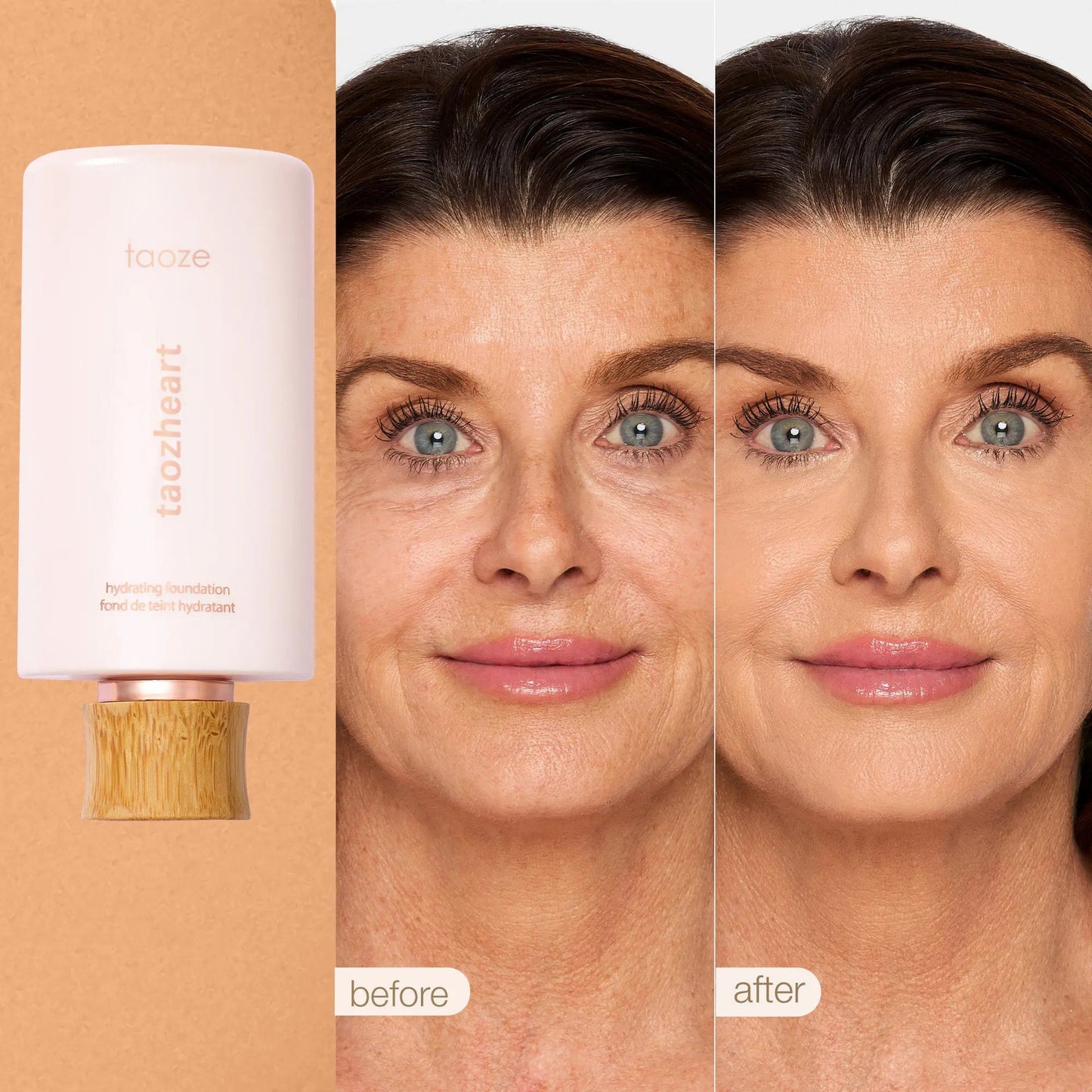 BOGO 50% OFF🔥 Hydrating Serum Foundation + Free Premium Buffing Brush