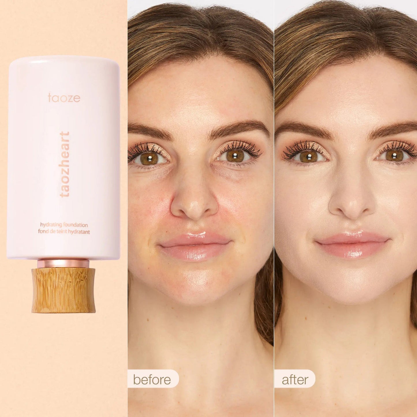 BOGO 50% OFF🔥 Hydrating Serum Foundation + Free Premium Buffing Brush