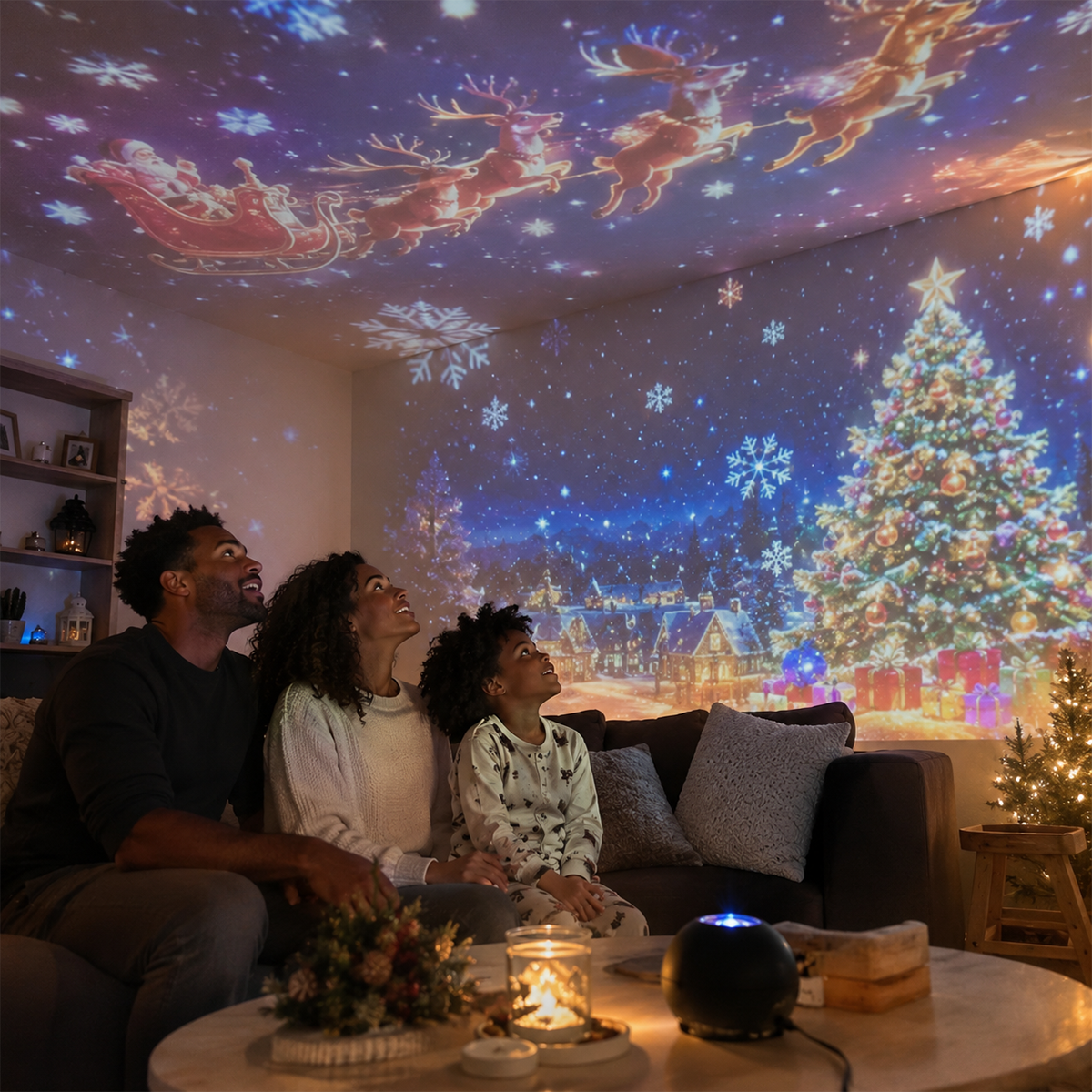 🔥🔥🔥5D Galaxy Ocean Projector for Bedroom