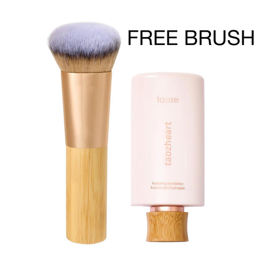 BOGO 50% OFF🔥 Hydrating Serum Foundation + Free Premium Buffing Brush