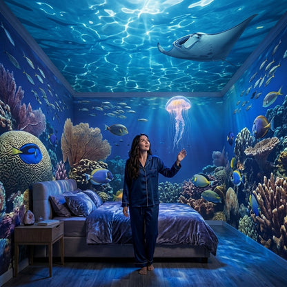 🔥🔥🔥5D Galaxy Ocean Projector for Bedroom