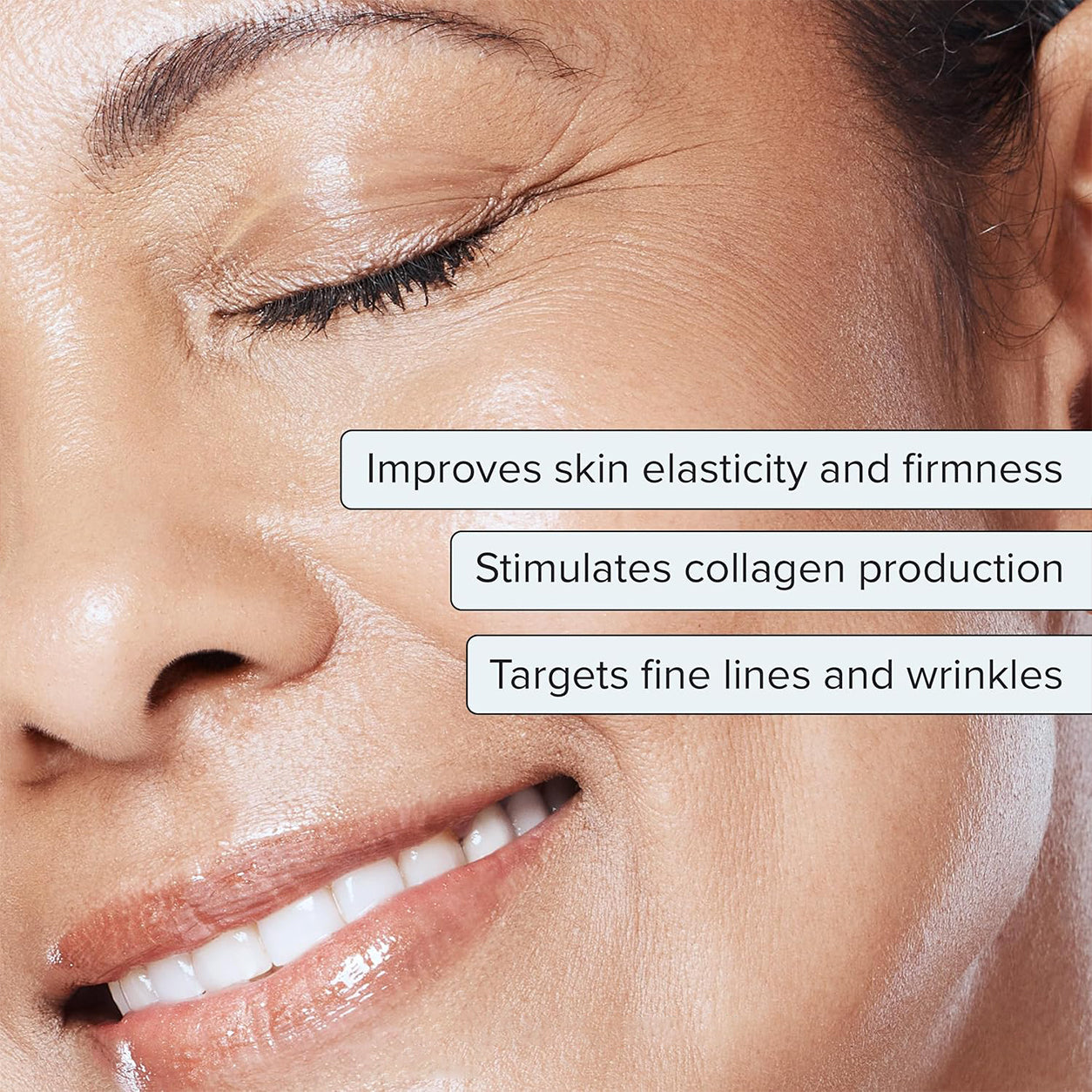 3%GHK-Cu Copper Peptides Firming Serum with 1.5% Hyaluronic Acid | Gentle Anti-Aging Collagen Serum for Sensitive Skin