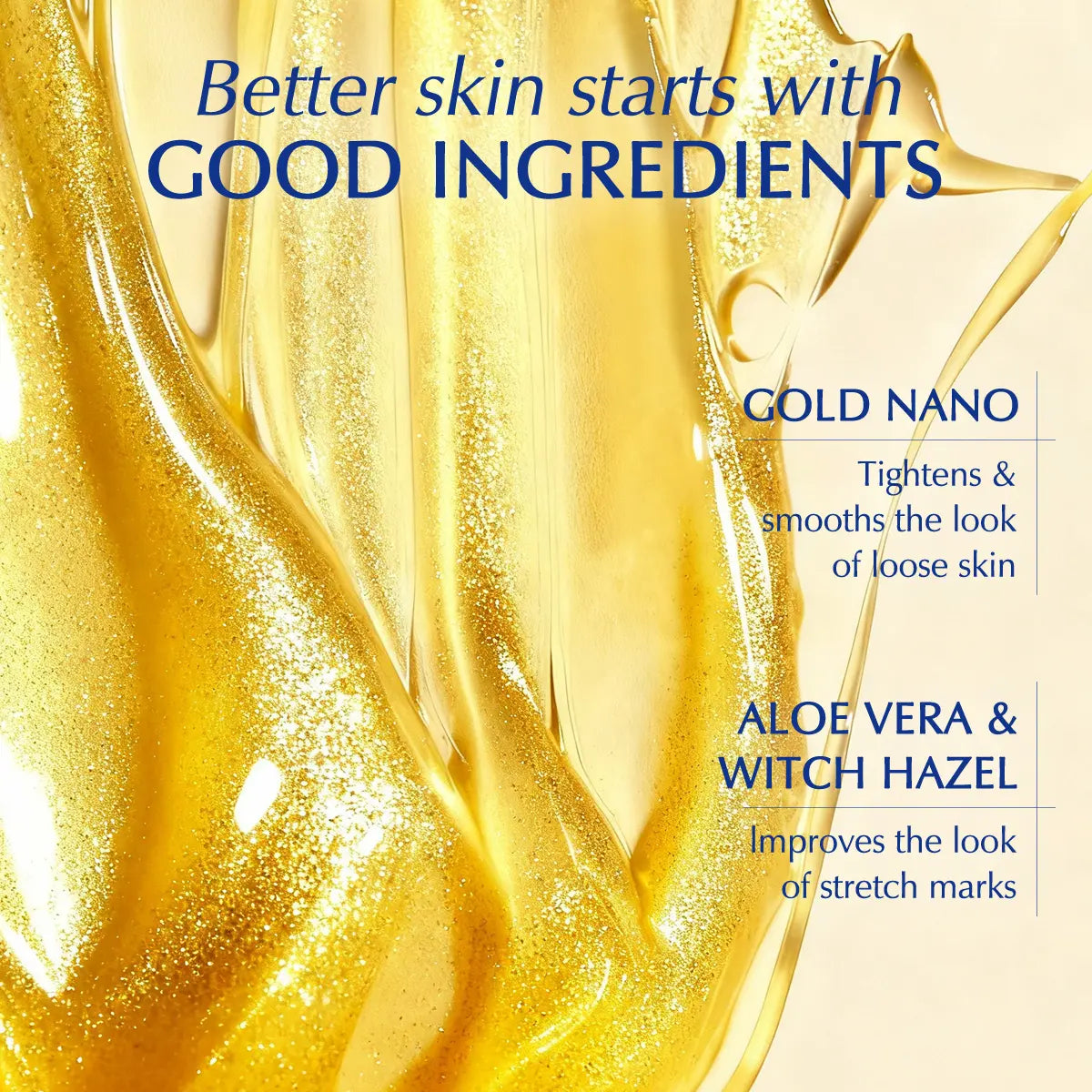 15-Day Visible Firming Gold Gel | Cryo Thermo Anti-Cellulite Body Sculpting Gel | Tighten Loose Skin, Smooth Bumps & Reduce Puffiness for Belly, Thighs & Arms | Unisex 200g