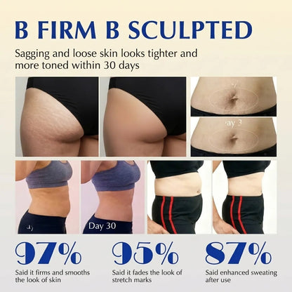 15-Day Visible Firming Gold Gel | Cryo Thermo Anti-Cellulite Body Sculpting Gel | Tighten Loose Skin, Smooth Bumps & Reduce Puffiness for Belly, Thighs & Arms | Unisex 200g